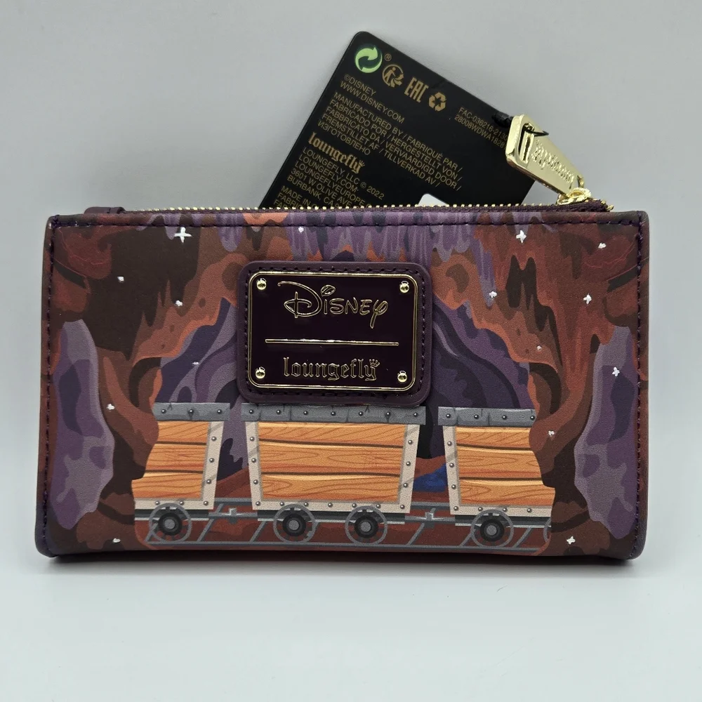 Loungefly Disney Snow White Seven Dwarfs Mine Cart Wallet
